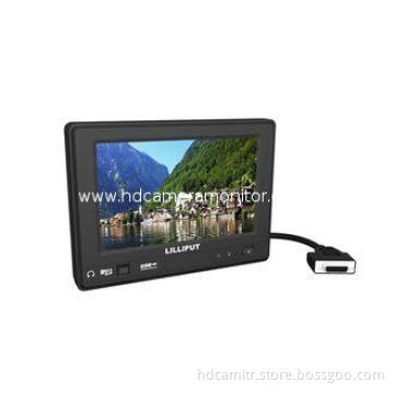Wide Voltage IP64 7" HDMI Touch screen Monitor USB Flash Di